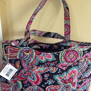 Vera Bradley Pleated Tote